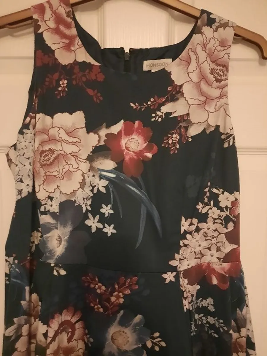 Monsoon Navy Dress - Image 2