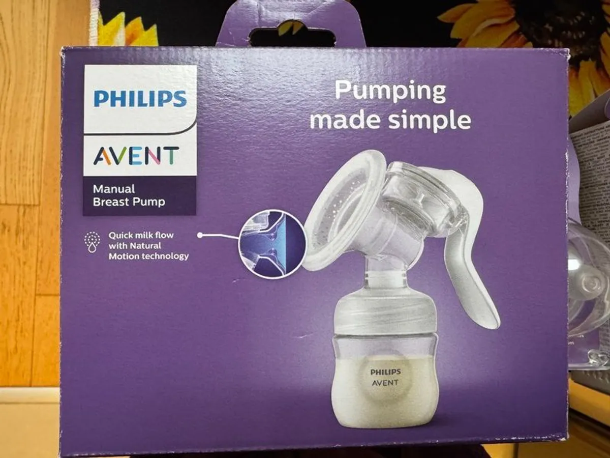 Baby Cot, Changing table with organiser, 2 breast pumps manual and electric , clothes, baby bouncer - Image 4