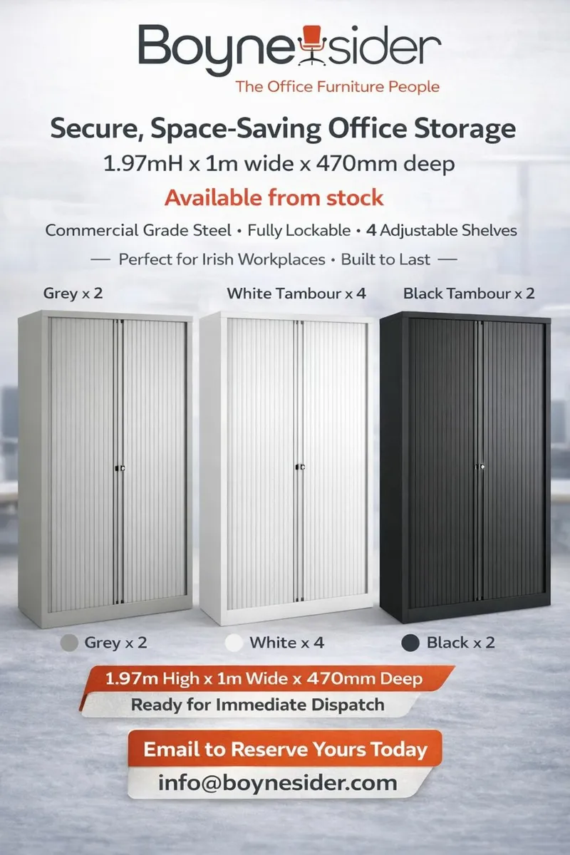 Bisley tambour door units in stock.(New)