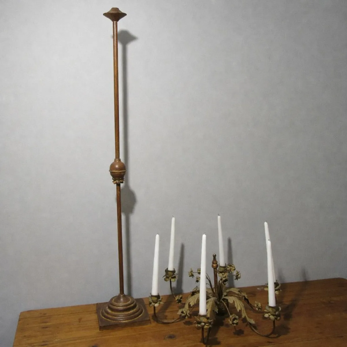 Adjustable Metal Candelabra Three Height Settings - Image 4