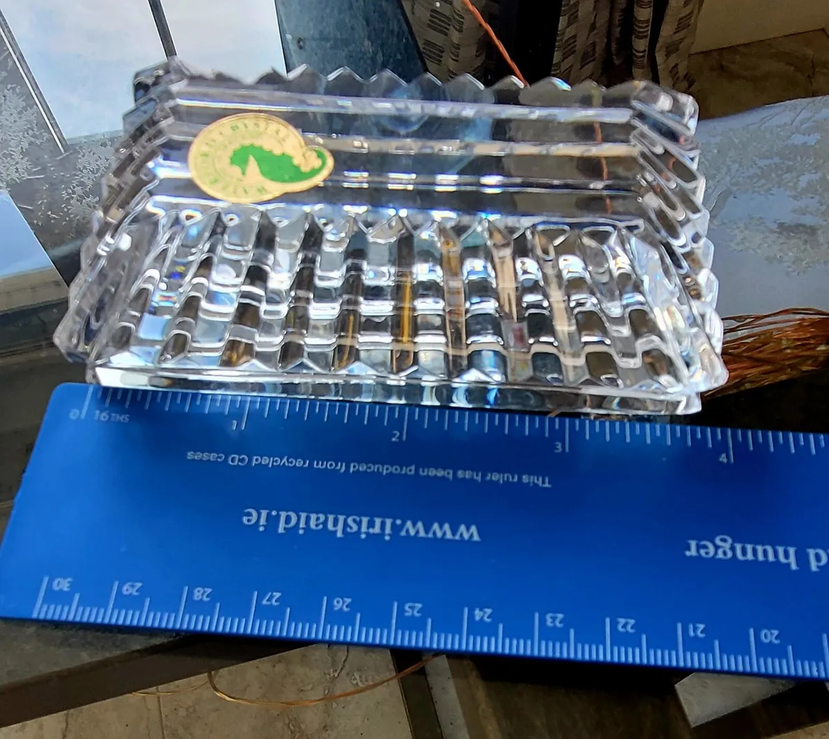 Waterford crystal paper weight - Image 2