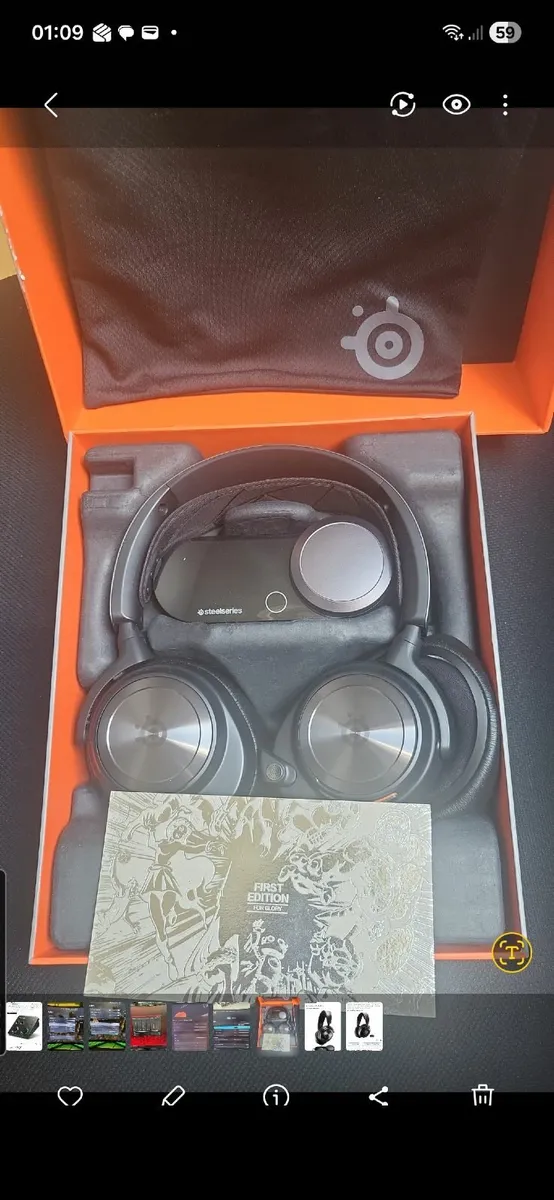 Steelseries wired nova pro headset first edition - Image 1
