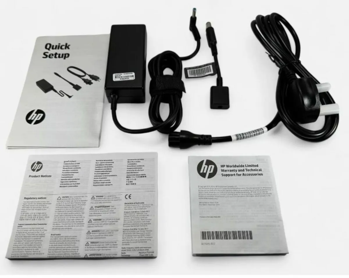 NEW HP 65W Smart AC Power Adapters with converters - Image 4