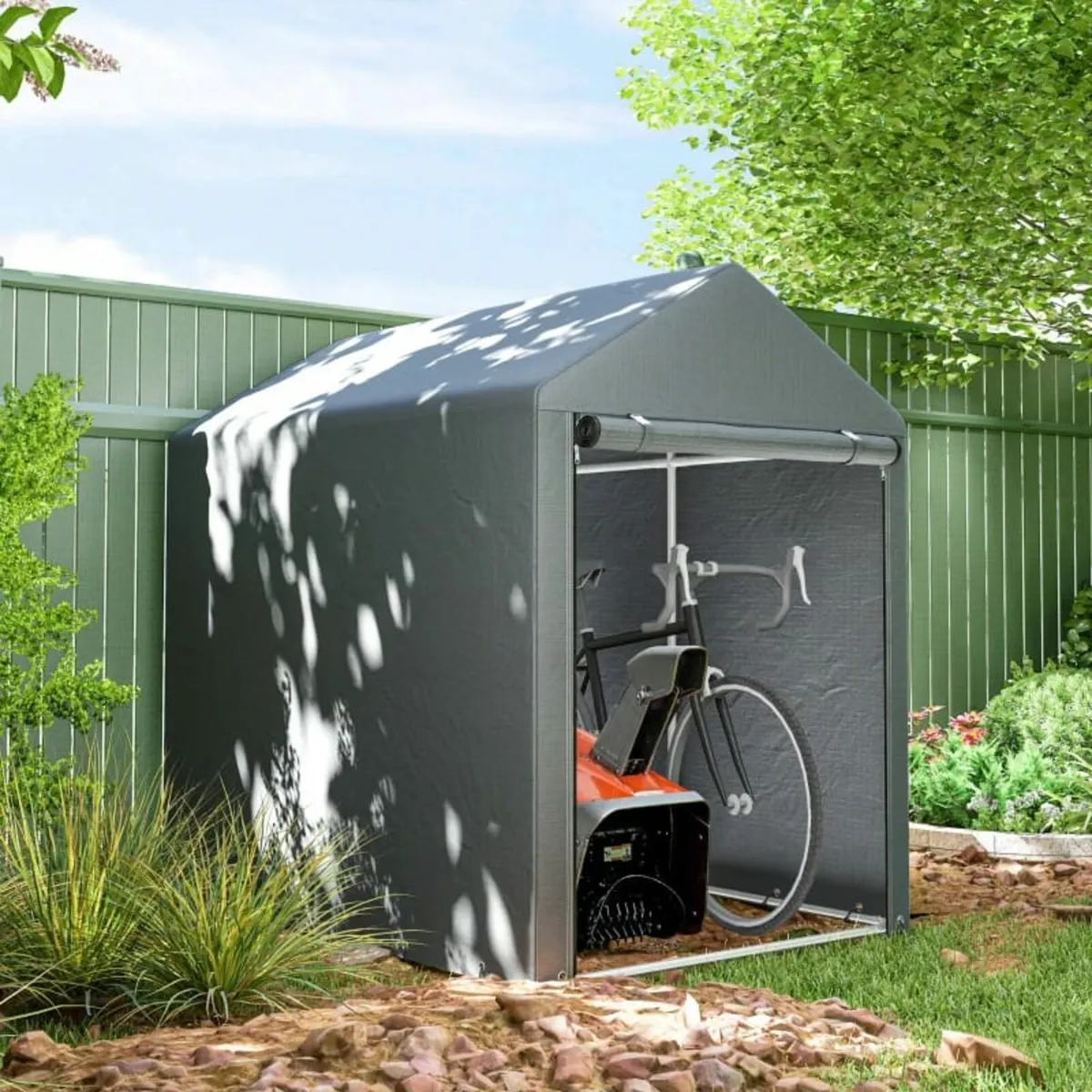 179x120 Temporary Garden Shed with Accessories for - Image 4