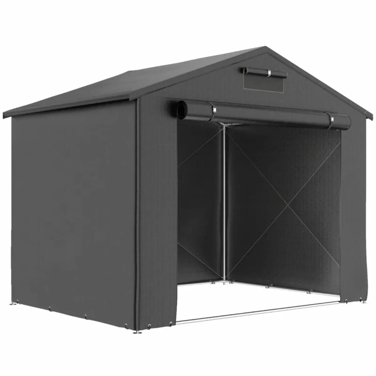 Tent garage 2.5 x 1.8 m Waterproof garage tent wit - Image 1