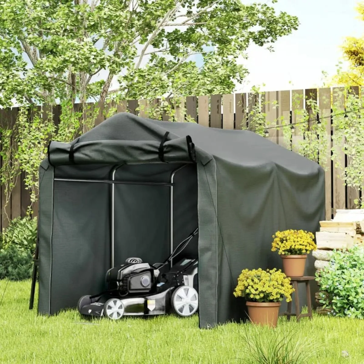 2.2 x 1.6 m Garden Storage Tent, Waterproof Anti-U - Image 2
