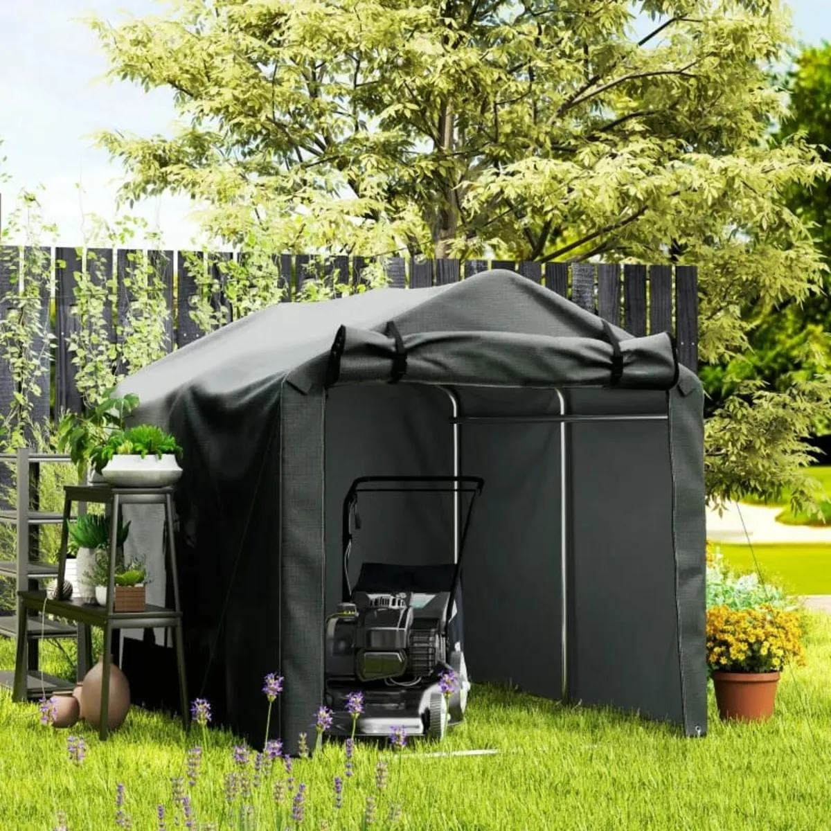 2.2 x 1.6 m Garden Storage Tent, Waterproof Anti-U - Image 3