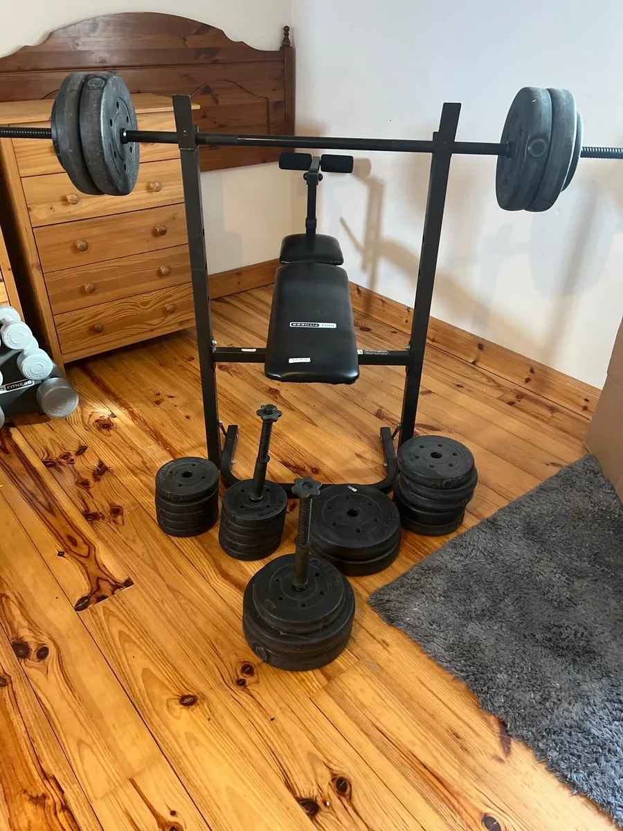 Weights and bench - Image 1