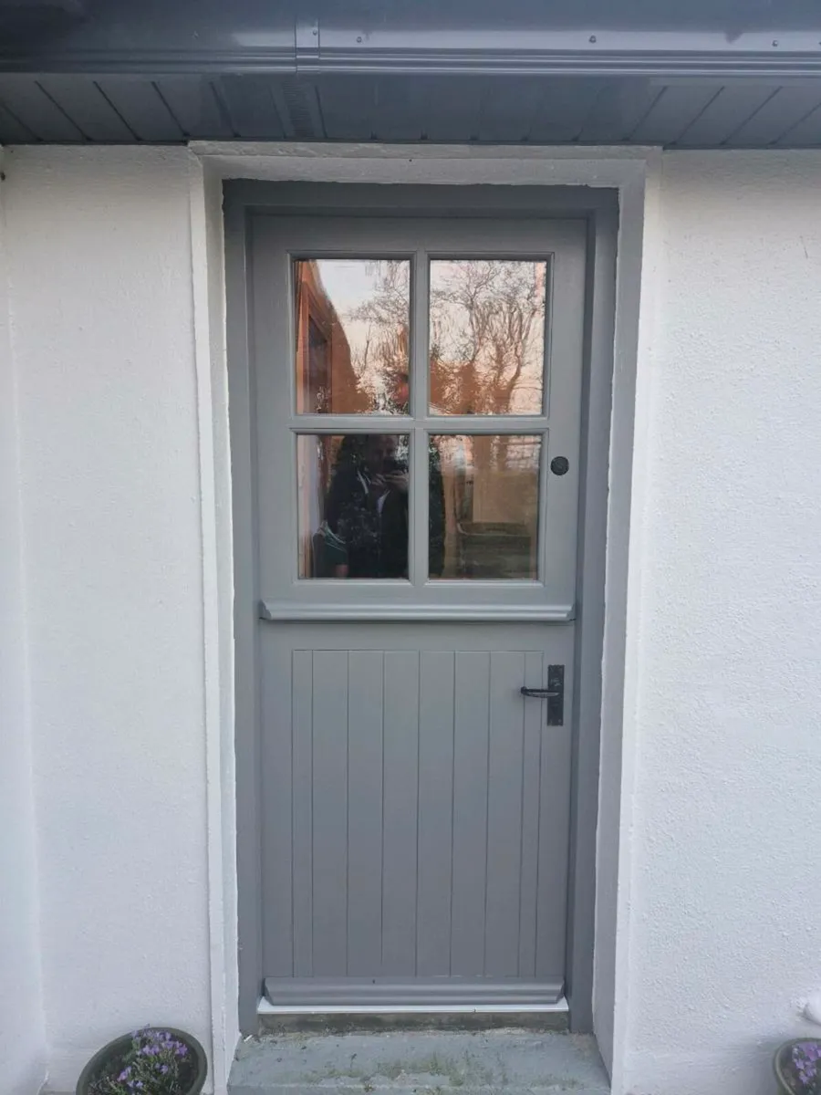 Irish Made Solid Hardwood Cottage Half Doors - Image 3