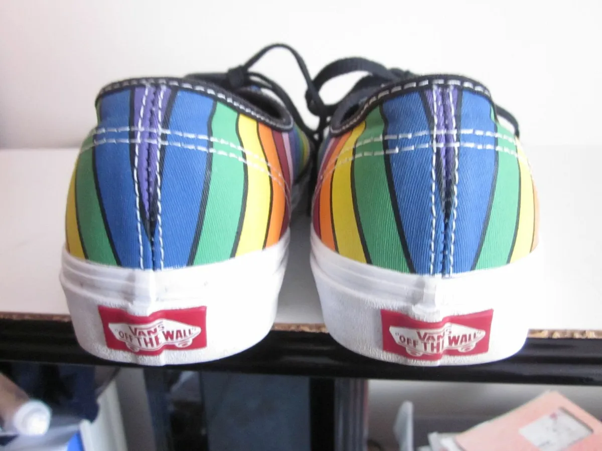 Vans Authentic Reflact  Rainbow  Unisex  Shoes UK6 - Image 4