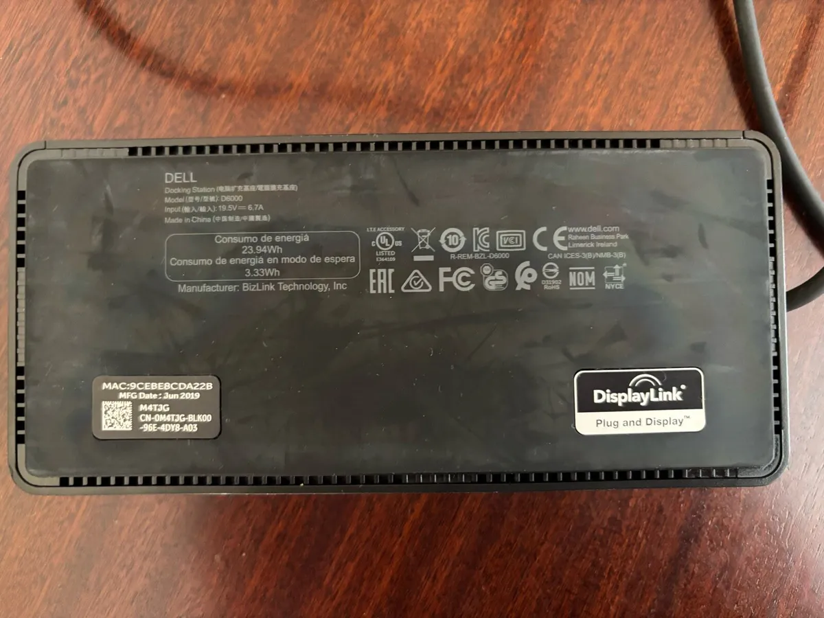 Dell D6000 docking station - Image 4