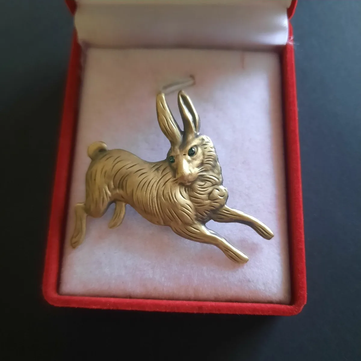 Hare Brooch | Lovely Vintage Inspired Rabbit Pin - Image 1