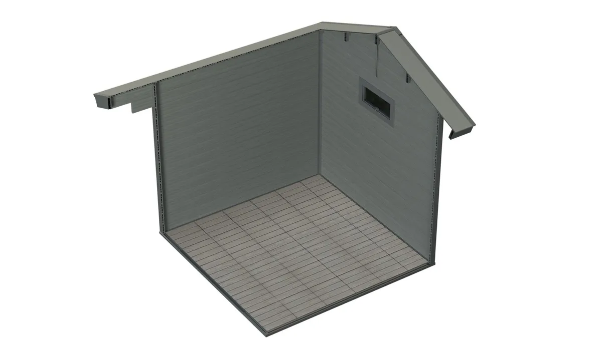 WPC The Arthur Shed ideal for outdoor studio - Image 3