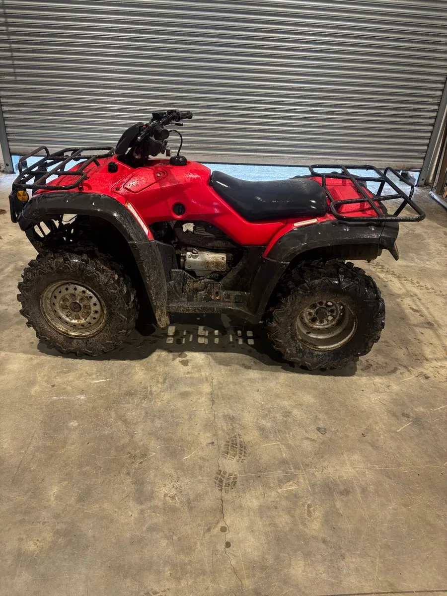 Honda fourtrax 350 4x4 quad - Image 2