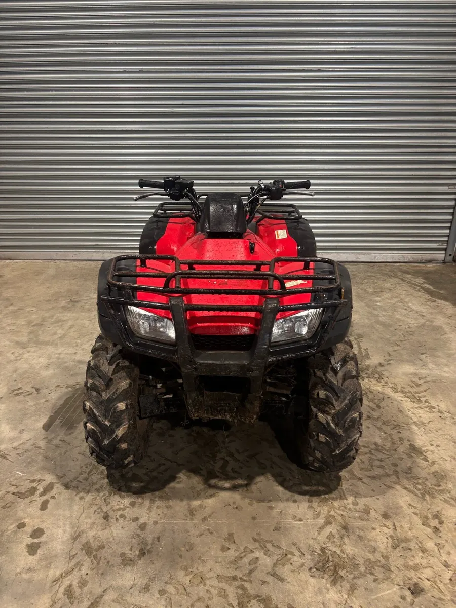 Honda fourtrax 350 4x4 quad - Image 1