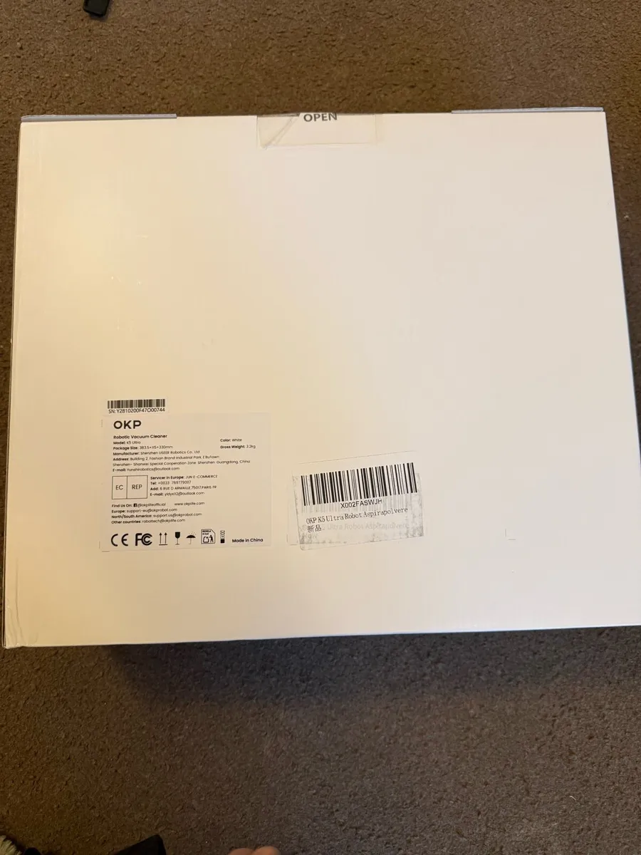 Brand New OKP K5u Robot Vacuum & Mop - Image 3