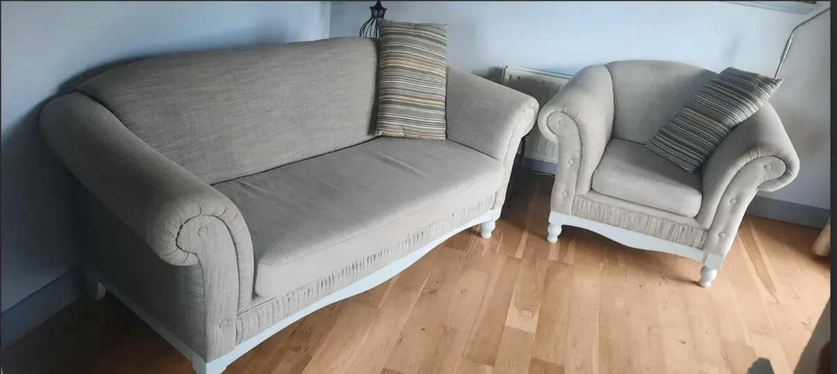 Sofa and Armchair