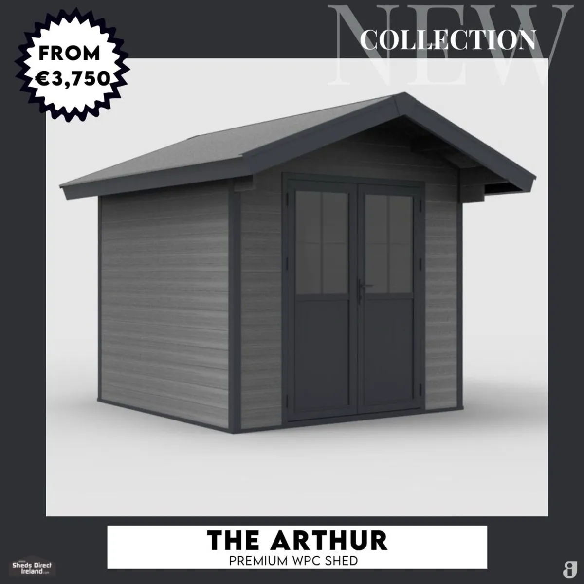 Wood Composite Garden Shed - Image 3