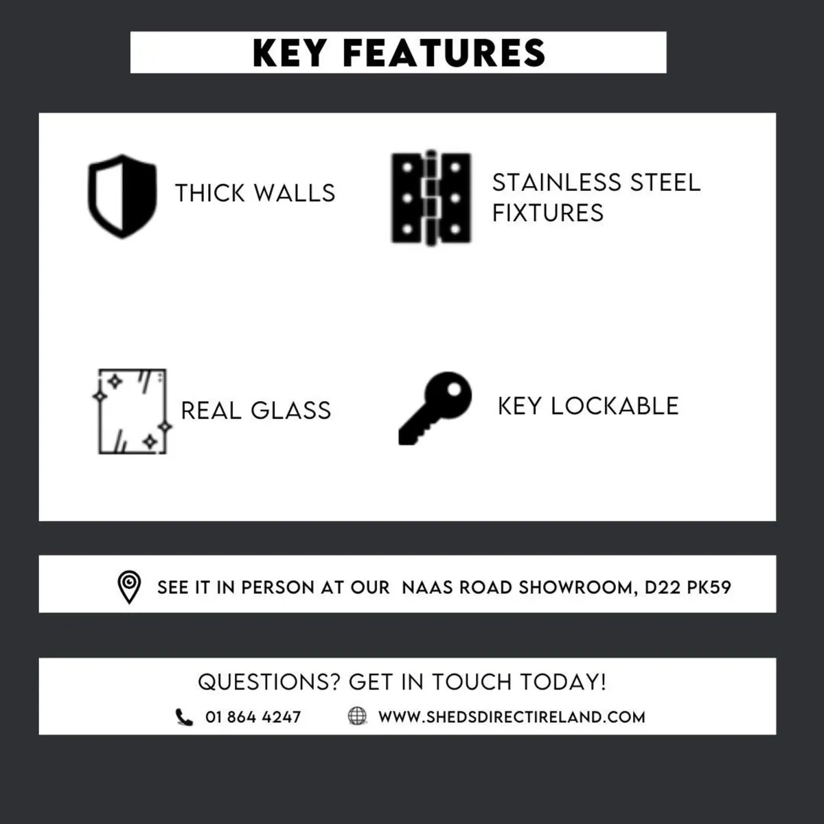 Wood Composite Garden Shed - Image 4