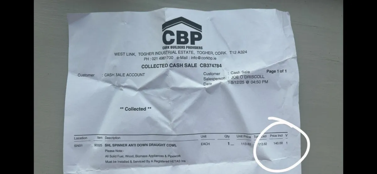 Chimney cowl spinner - Image 2