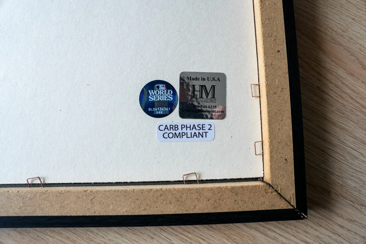 2023 World Series Print - Signed by Max Scherzer - Image 4