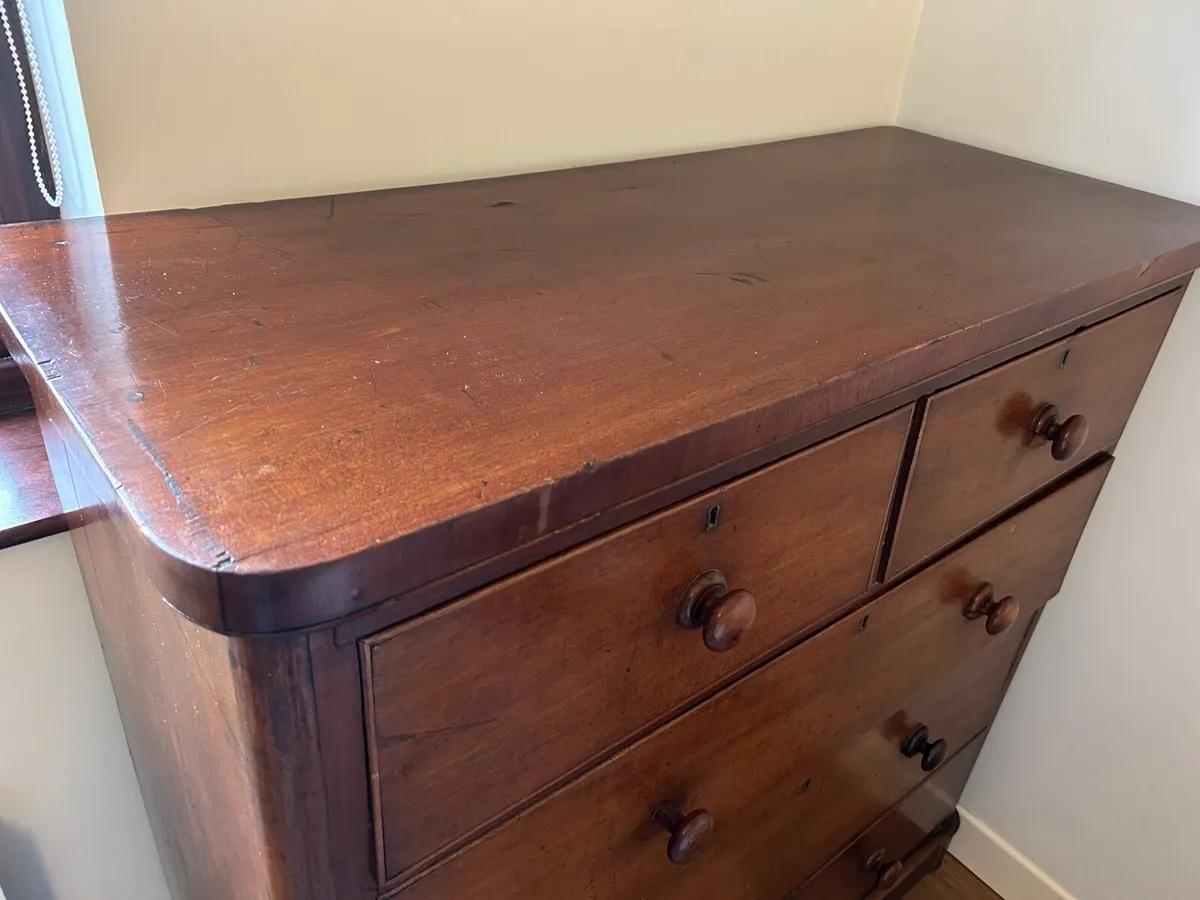 Antique chest of drawers - Image 4