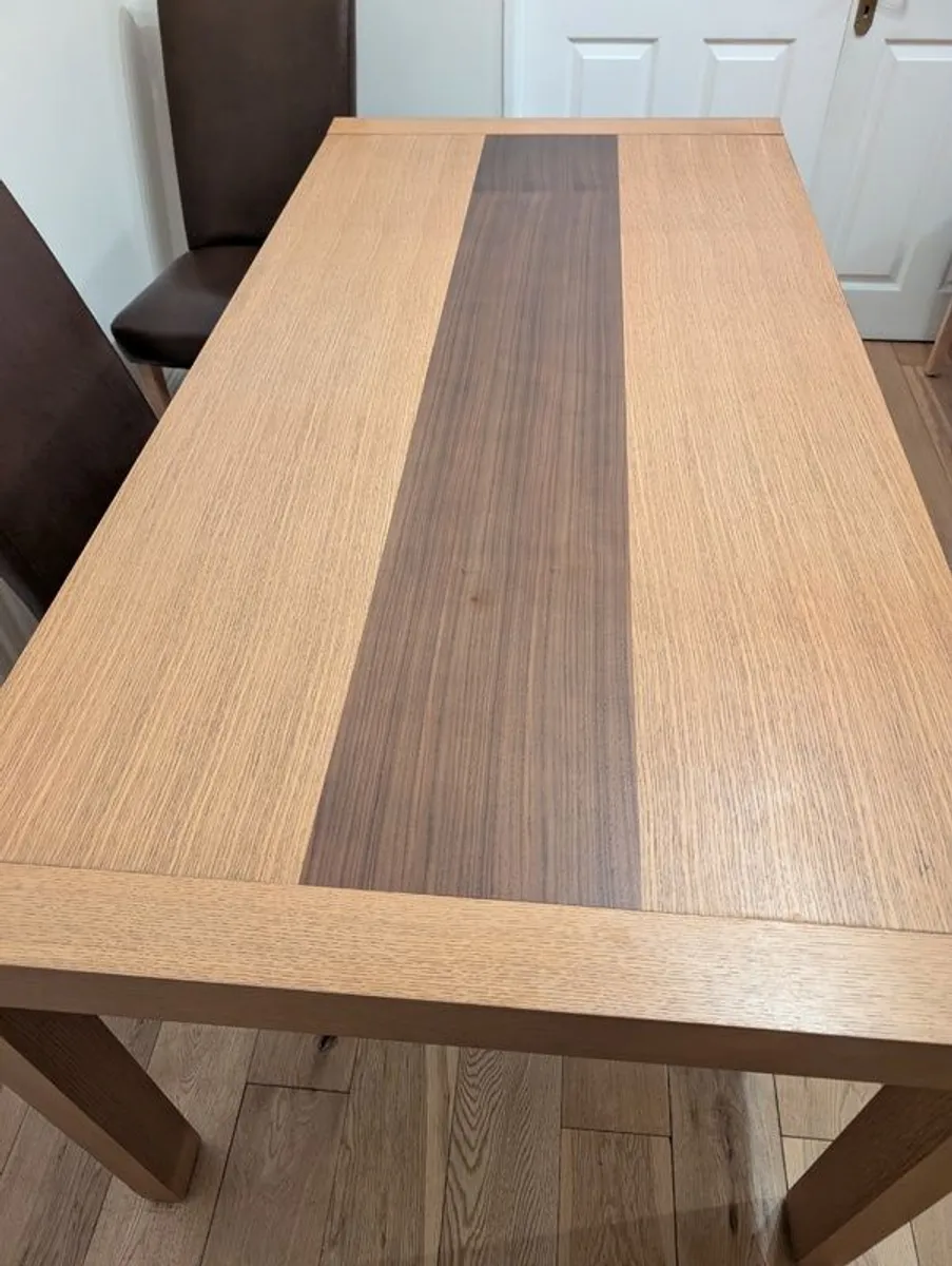 Dinning room table with 6 chairs - Image 4