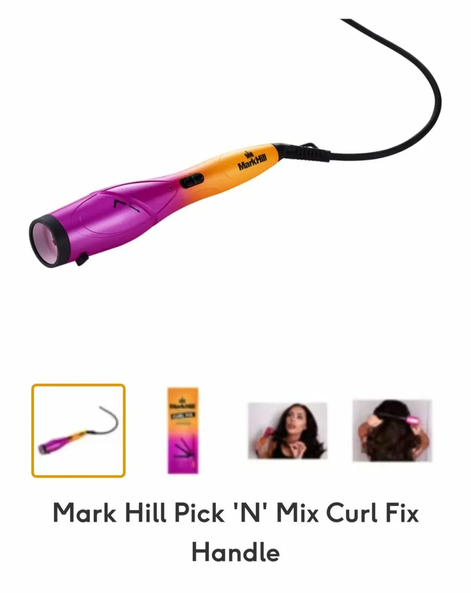 Mark Hill Curl Wand & 3 Attachments - Image 2