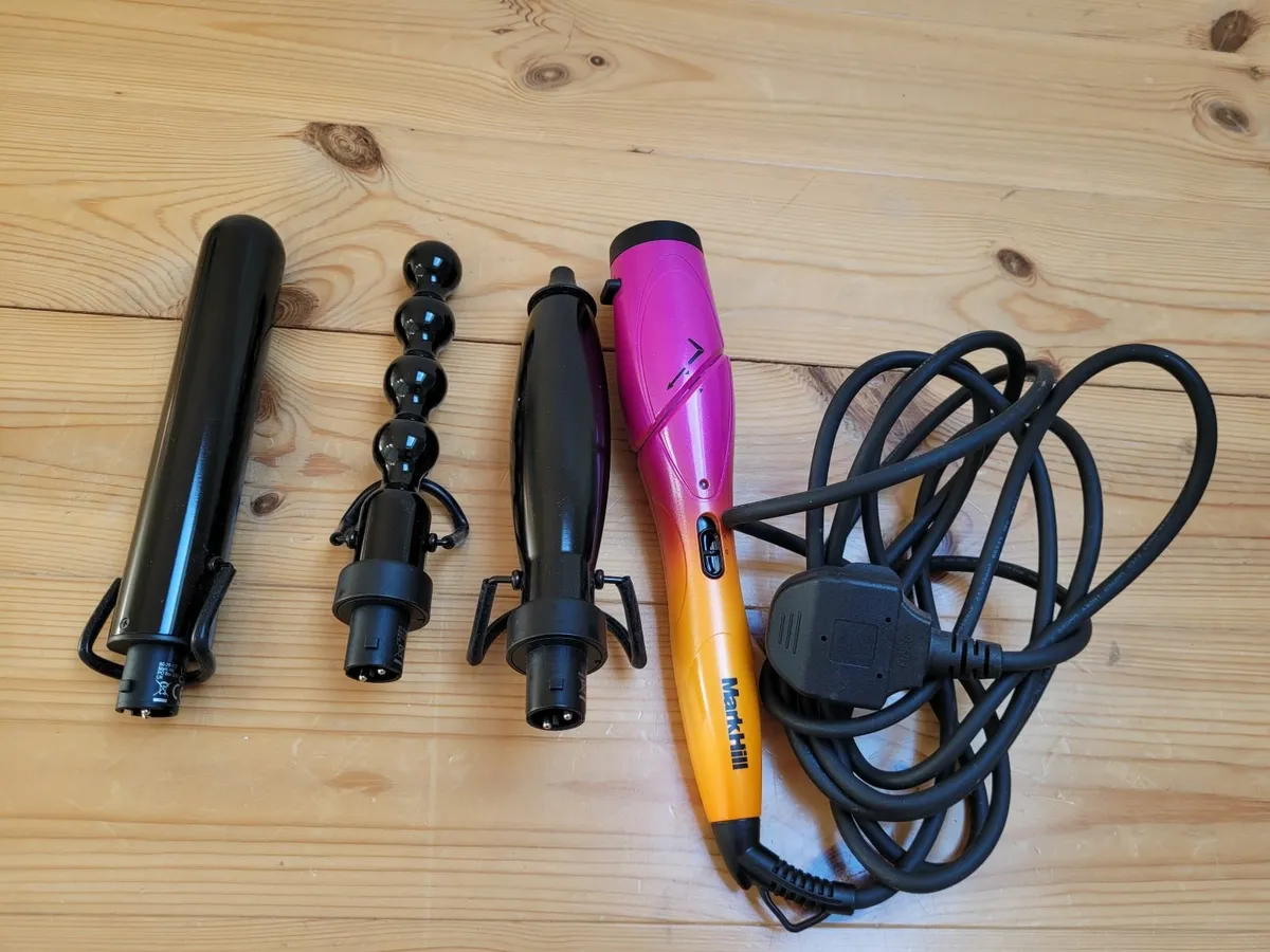 Mark Hill Curl Wand & 3 Attachments - Image 1