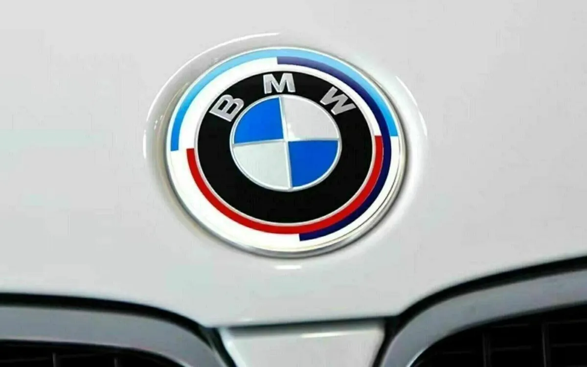 BMW Bonnet + Boot badge (50th) FREE POST - Image 2