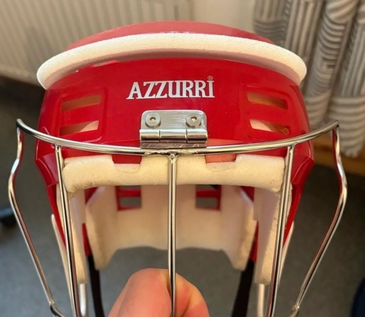 Red old-style non stitched azzuri