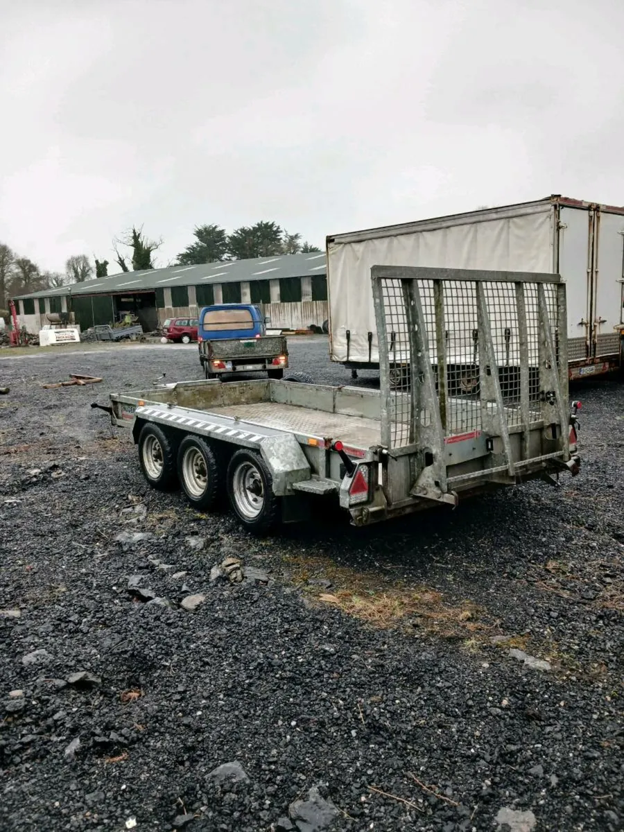 Neugent plant trailer, 12ft2 x 6ft4 - Image 2
