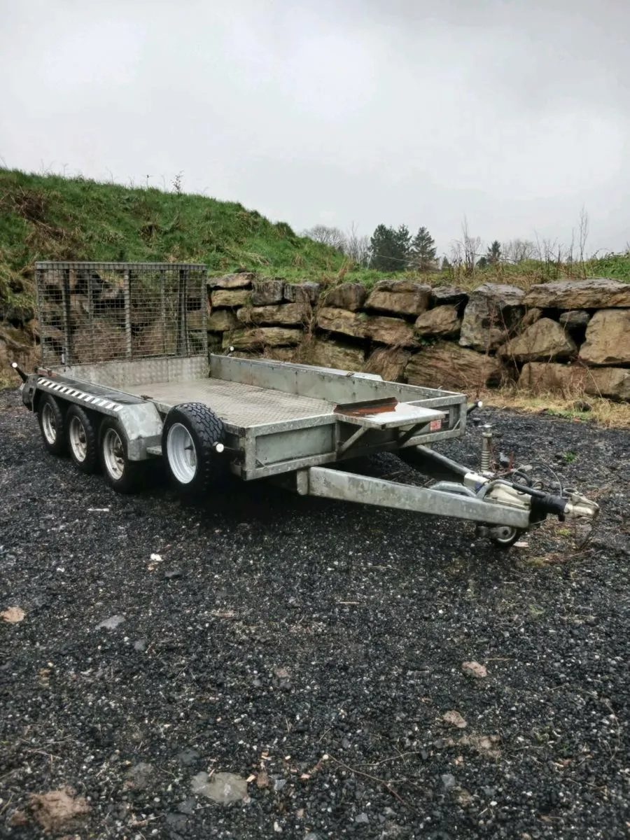 Neugent plant trailer, 12ft2 x 6ft4 - Image 4