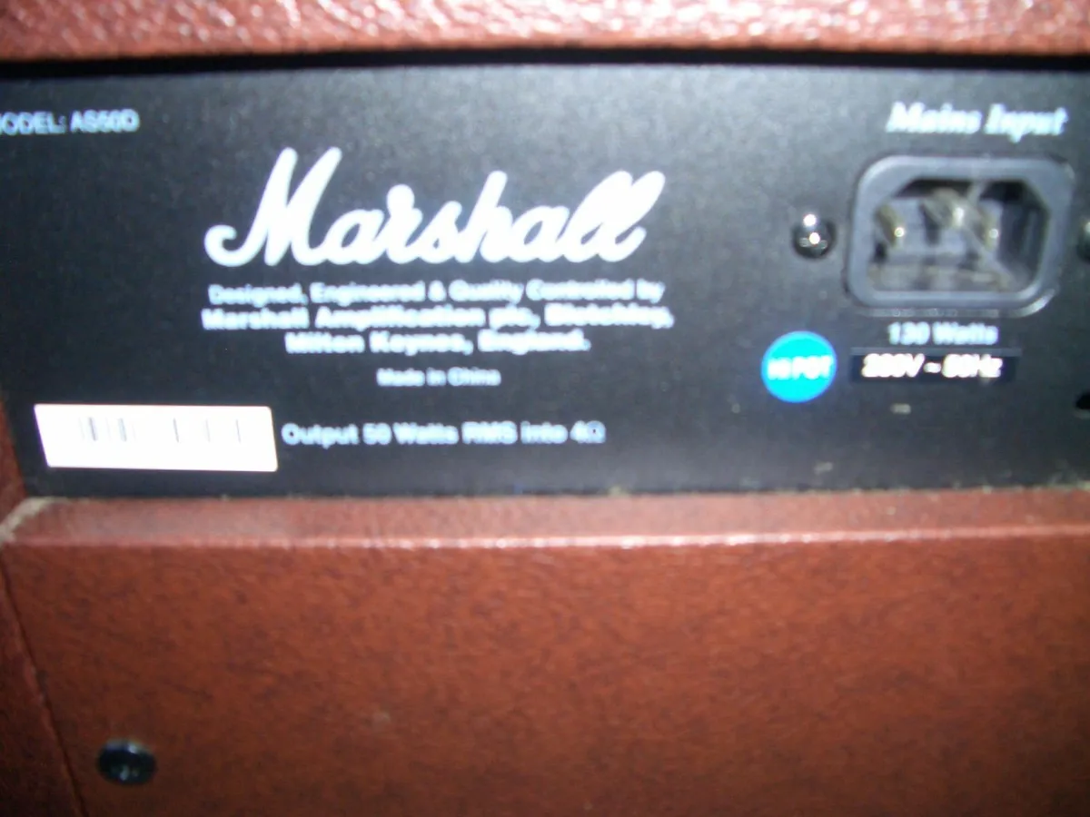 Marshall AS 50D Amplifier - Image 4