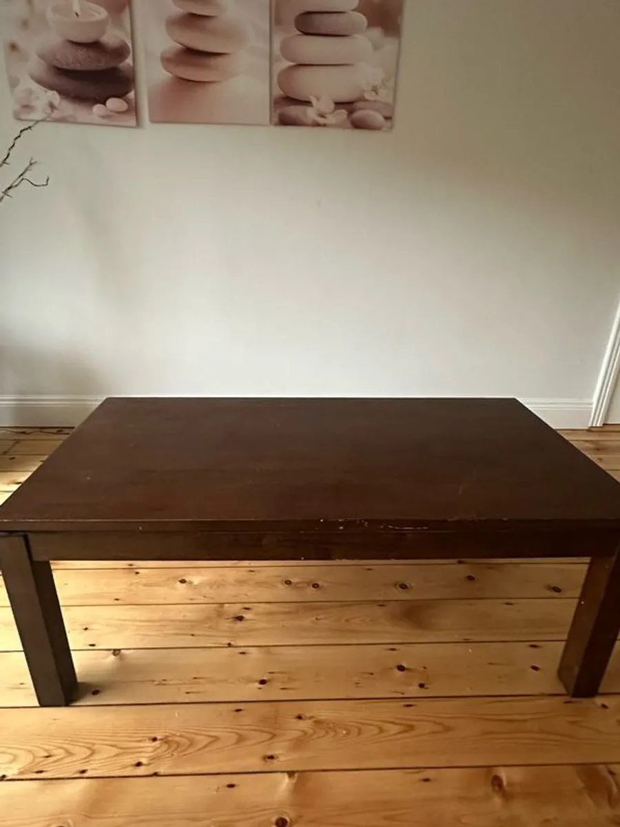Solid wood coffee table - Image 2