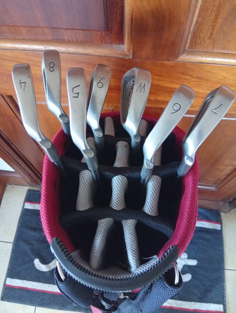 Ping i 3 O-Size Ions 4-PW Stiff + Sun Mountain Bag - Image 1