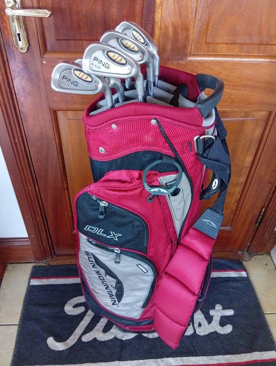 Ping i 3 O-Size Ions 4-PW Stiff + Sun Mountain Bag - Image 4