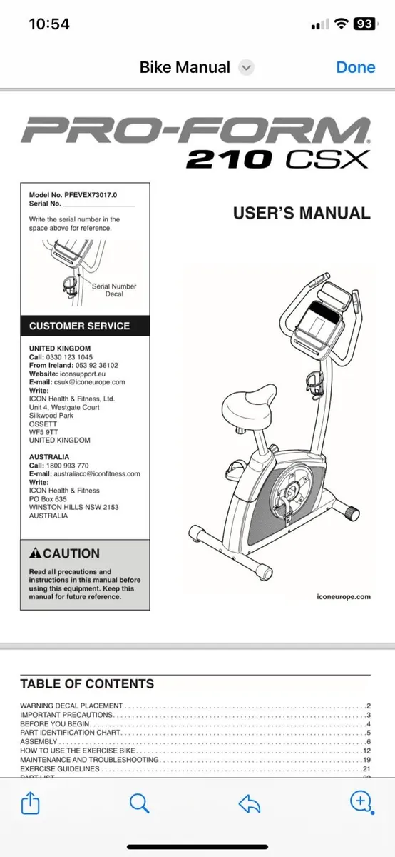 Exercise bike - Image 4