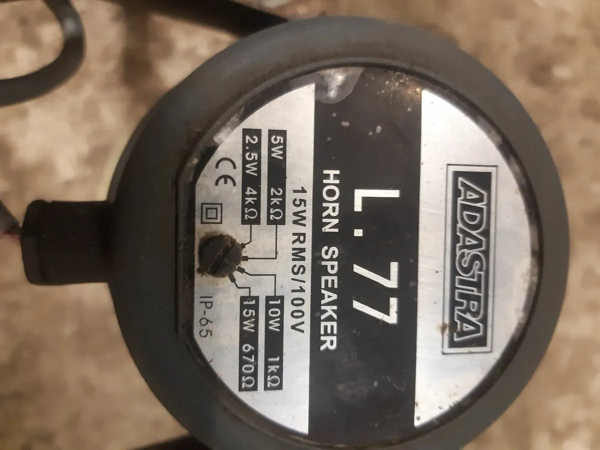 HORN SPEAKERS - Image 2