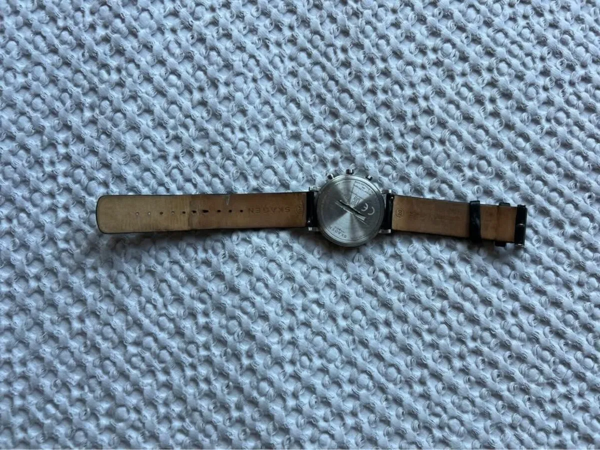 Skagen Leather Watch - Image 3