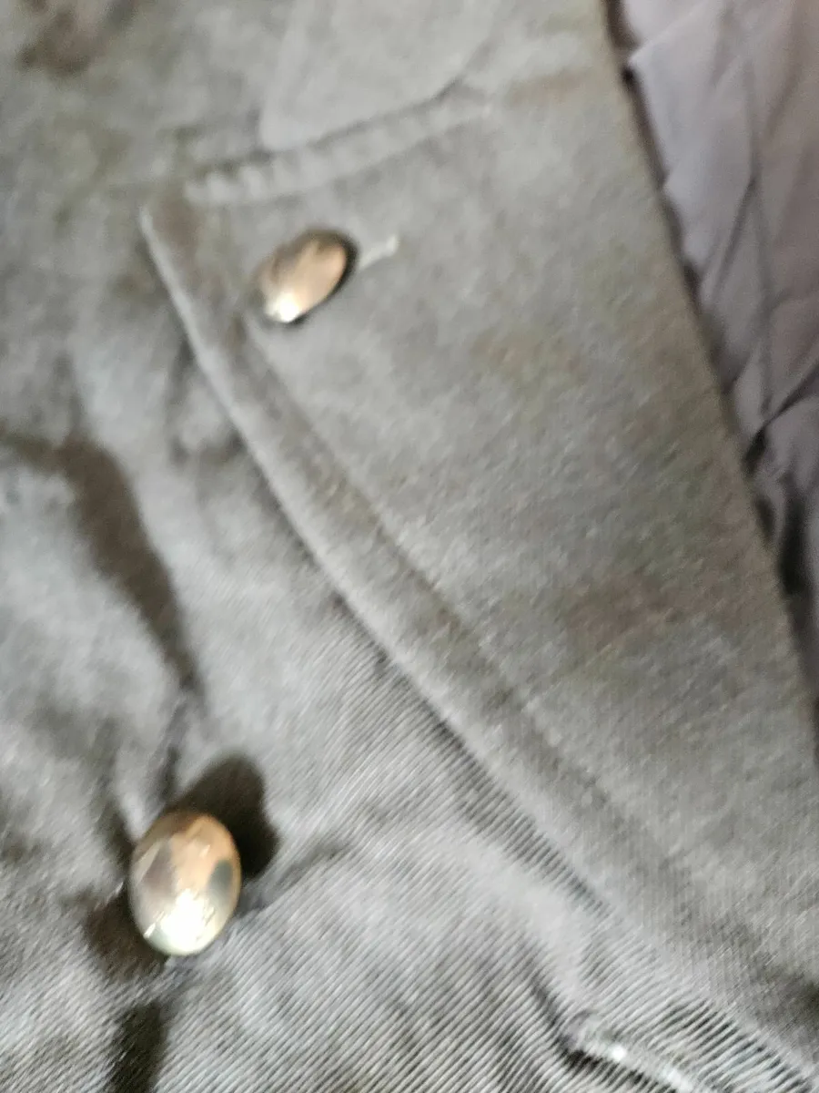 Vintage Irish Army Defence Forces Overcoat - Image 2