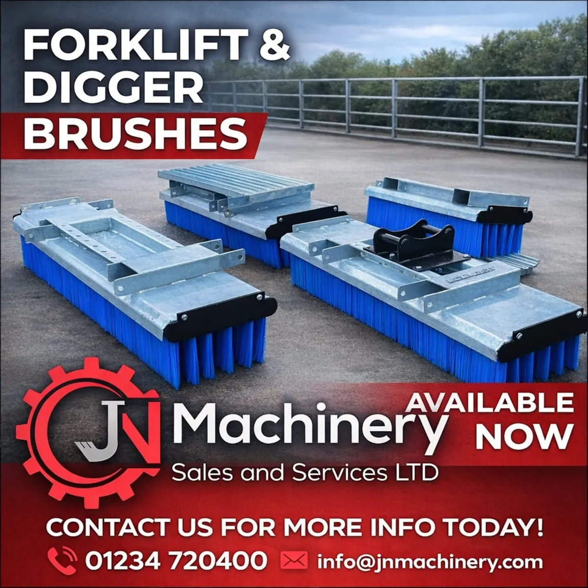 Forklift Brush Attachment - Image 1