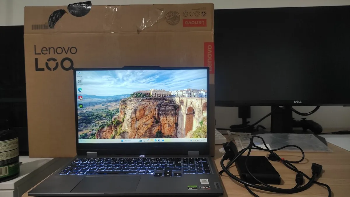 Lenovo LOQ, Ryzen 7, RTX 4060, Gaming Laptop - Image 2