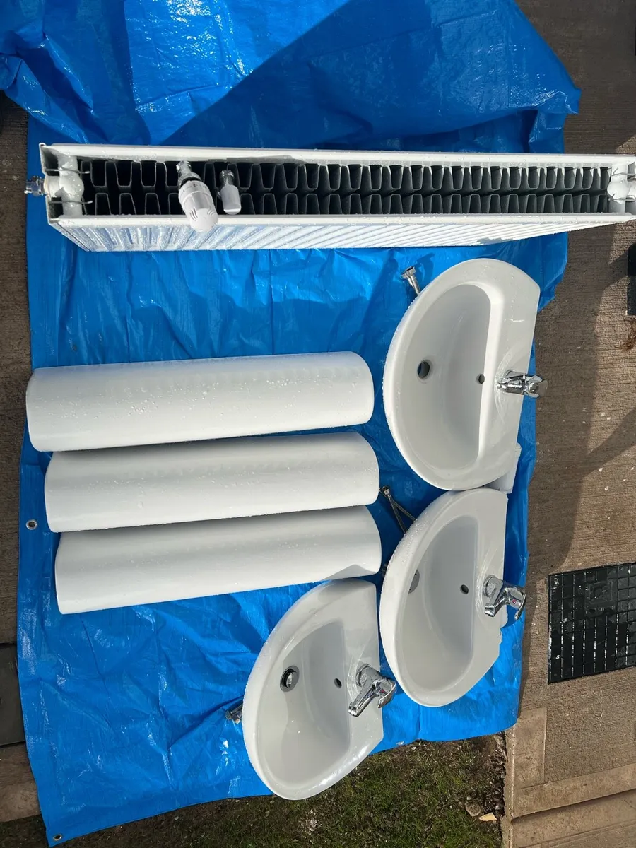 Sonas strata 3 basin ,radiator new unused. - Image 2