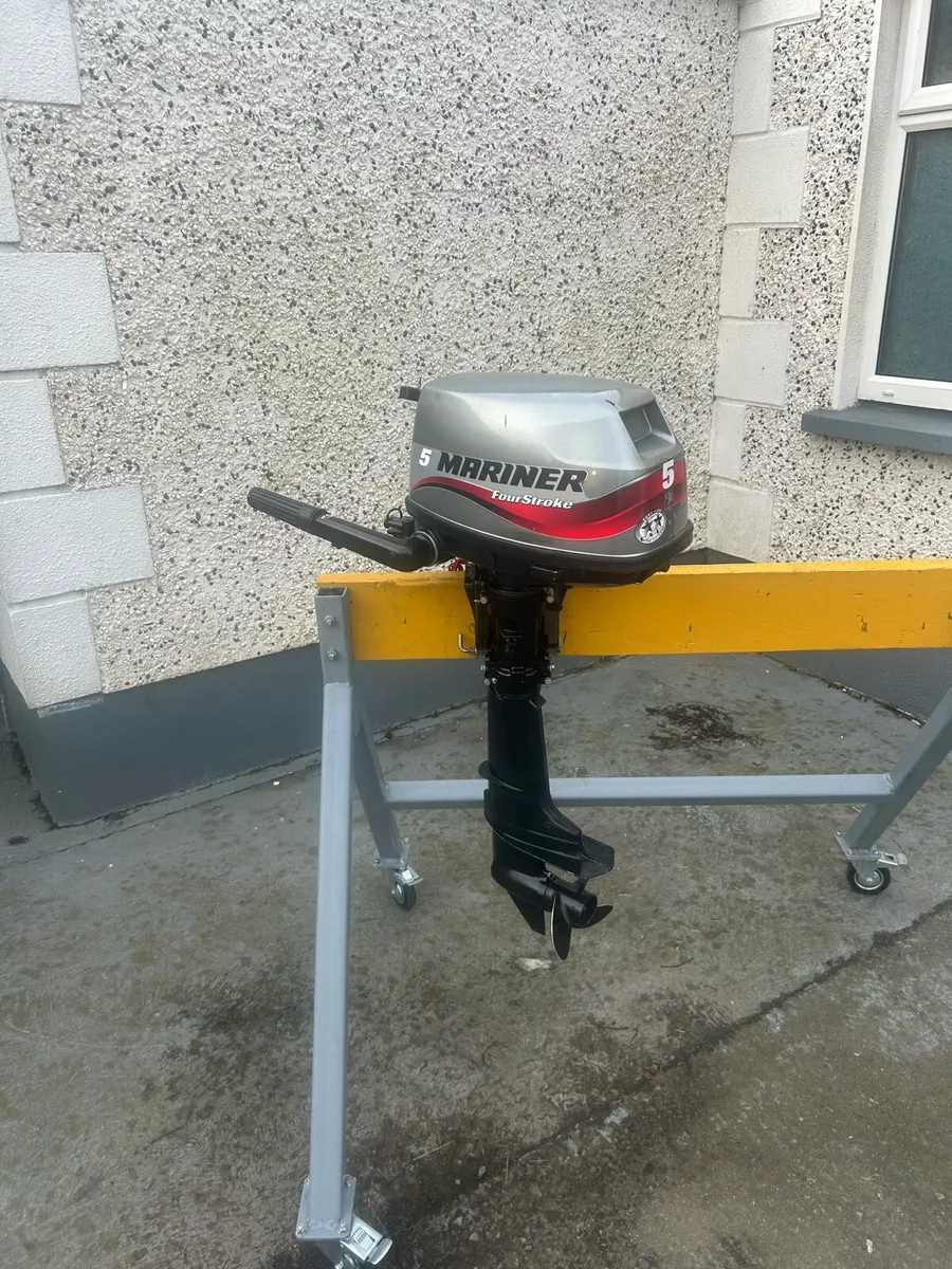 Mariner 5hp 4 Stroke Outboard Engine - Image 1