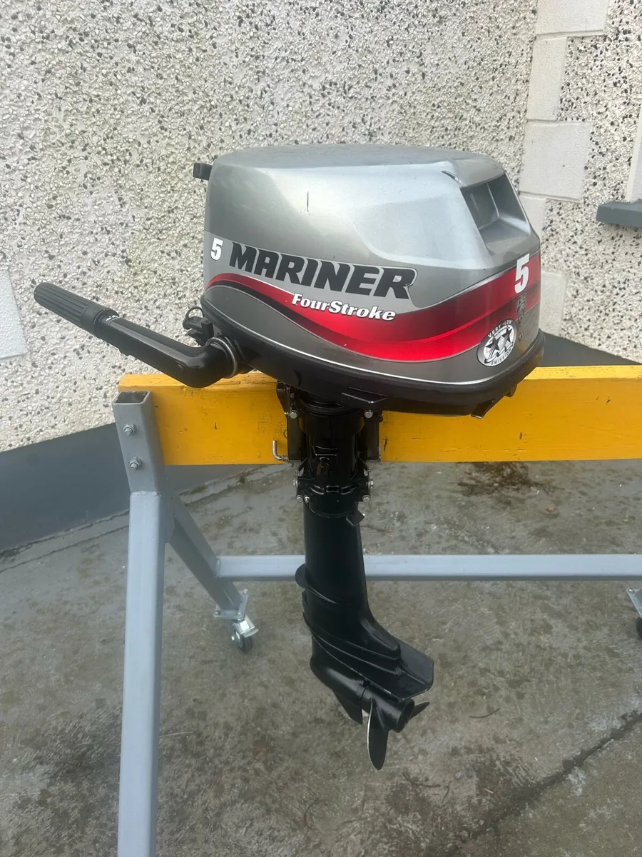 Mariner 5hp 4 Stroke Outboard Engine - Image 2