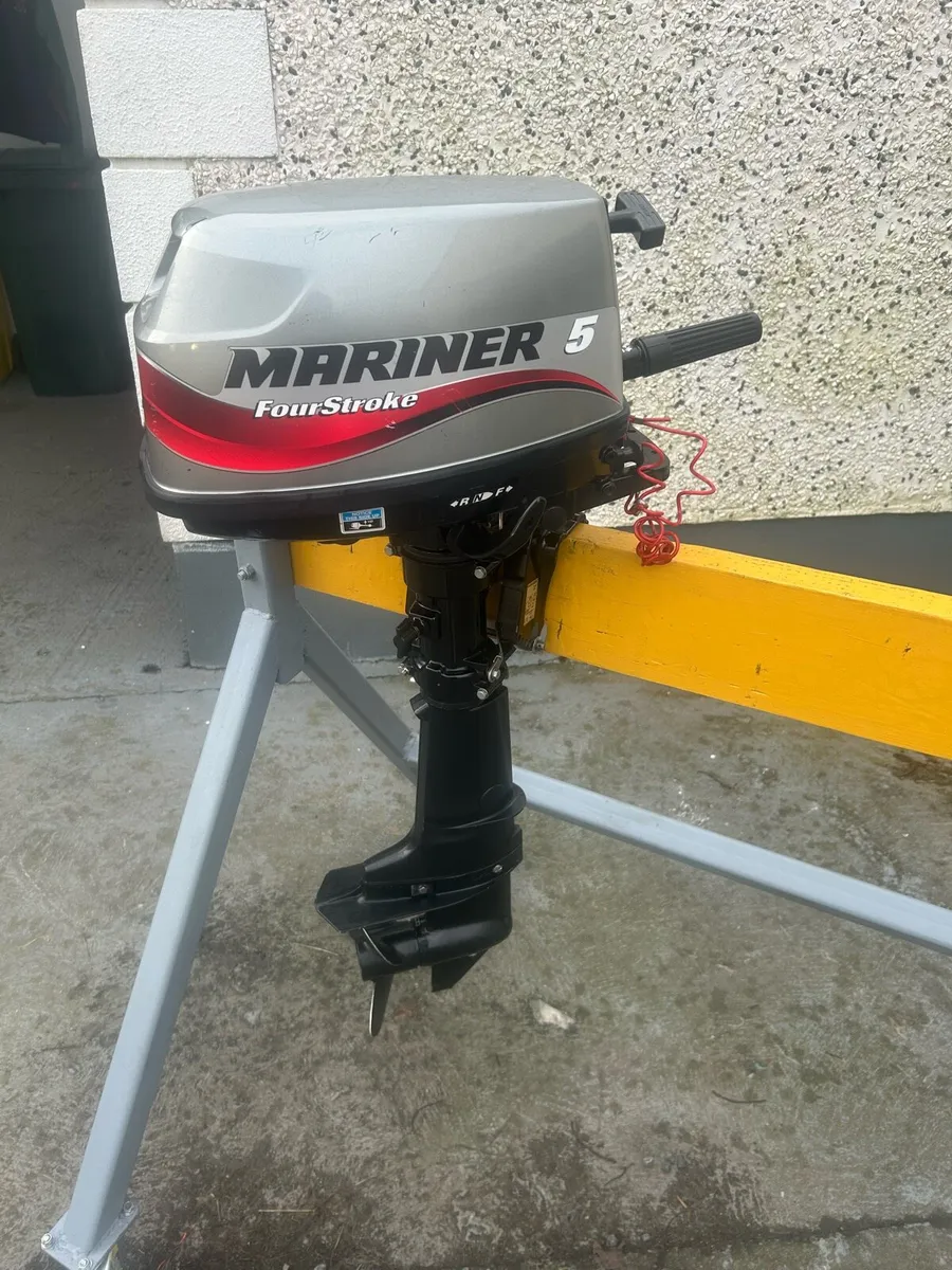 Mariner 5hp 4 Stroke Outboard Engine - Image 4