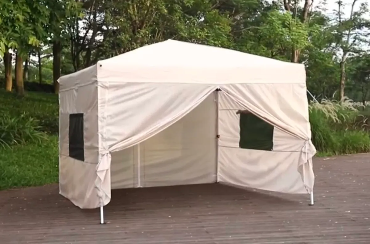 Gazebo 4 sided 3m x 3m Heavy Duty - Image 1