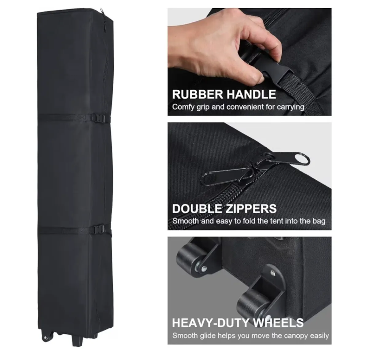 Gazebo 4 sided 3m x 3m Heavy Duty - Image 3