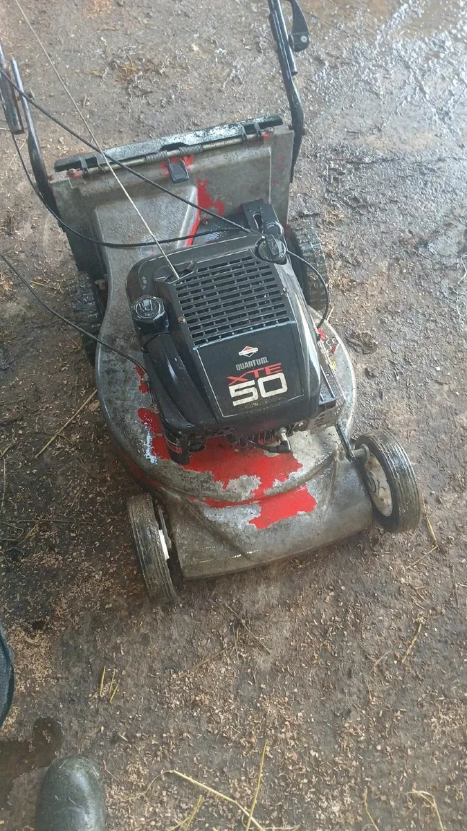 Viking ride on and Harry self drive mowers - Image 2